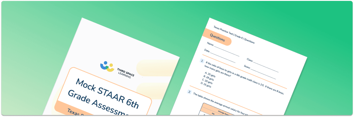 6th Grade Texas STAAR Practice Test