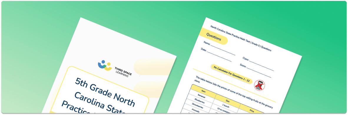 5th Grade North Carolina EOG Practice Test